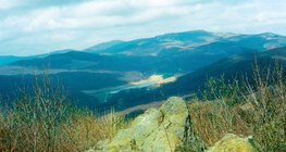 Vulkanisches Gebirge