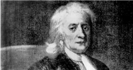 Isaac Newton, englischer Physiker und Mathematiker (1642-1727)