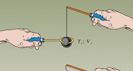 Steigt die Temperatur eines Objekts, steigt auch sein Volumen
