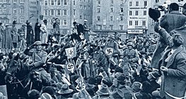 Accueil chaleureux pour les troupes allemandes en Autriche, 1938