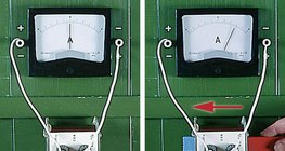 Die Veränderung des Magnetfelds in der Spule