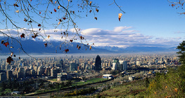 Ansicht von Santiago de Chile
