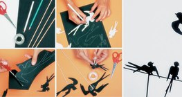 Wir basteln Schattenmarionetten