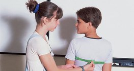 Untersuchung der Atmung