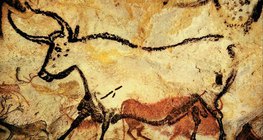 Aurochs et cheval (Grotte de Lascaux 18000-15000 avant J.C.)