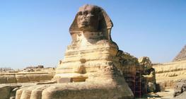 Le Sphinx de Gizeh en Egypte