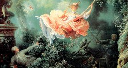 Jean-Honoré Fragonard: Les Hasards heureux de l'escarpolette (1767, Rococo)