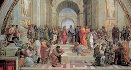 Raphaël: Ecole d'Athènes (1510-1511, Vatican, Renaissance)