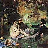 Édouard Manet - Lunch op het Gras (1863, Impressionisme)