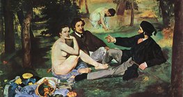 Manet - Das Frühstück im Grünen (1863, Impressionismus)