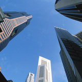 Gratte-ciels à Singapour