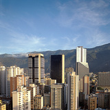 Stadscentrum van Caracas, de hoofdstad van Venezuela