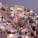 Fira auf der Insel Santorin