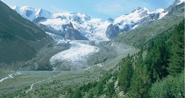 Gletscher in den Alpen