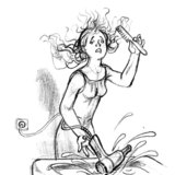 Electric shock is most of the time caused by the unsafe use of devices with alternating current