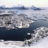 Uitzicht op Ballstad