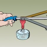 Demonstrating thermal conductivity in copper, aluminium and iron