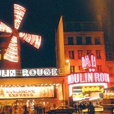 Neonverlichting 's nachts