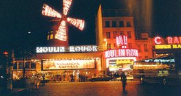 Moulin Rouge, eines der berühmtesten Varietés in Paris