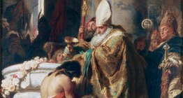 Gyula Benczúr: Baptism of Vajk