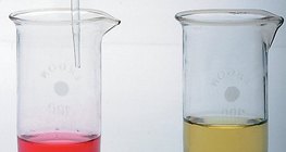 Neutralisation von Salzsäure mit Natriumhydroxidlösung (mit pH-Indikator)