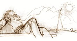 Sonnenlicht absorbierende Körper erwärmen sich