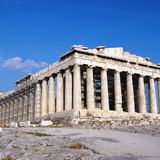 Athener Akropolis mit Parthenon
