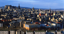 Vue sur Edimbourg