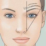 Sourcils de différentes longueurs