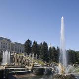 Paleizencomplex in Peterhof, Sint-Petersburg