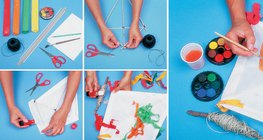 Einen Papierdrachen basteln