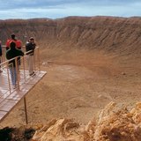 Meteoorkrater (of de Barringer Krater)