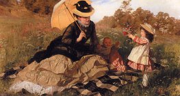 Gyula Benczúr: A Wreath to Mama