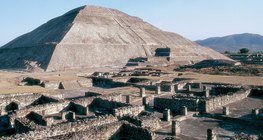 Ruines de la capitale aztèque, Tenochtitlan