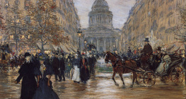 Jean Francois Raffaeli: Le Boulevard Saint Michel