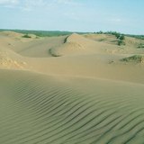 Formes de sable dans le Désert d'Atacama