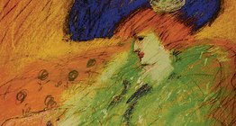 Picasso: Frau mit blauem Hut (1910, Impressionismus)