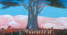 Tivadar Csontváry Kosztka: Wallfahrt zu den Zedern des Libanon (um 1907–1908)