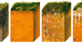 Types de sol (vue en coupe)
