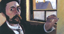 Tivadar Csontváry Kosztka: Selbstportät (um 1896–1900)