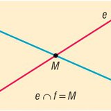 Intersecting lines