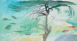 Tivadar Csontváry Kosztka: Die einsame Zeder (1907)