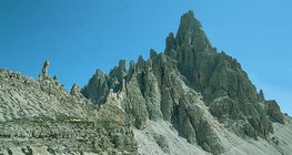 Durch die tägliche und jährliche Temperaturschwankungen verursachte Verwitterung