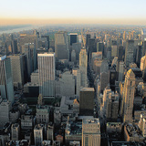 Vogelperspectief van Manhattan