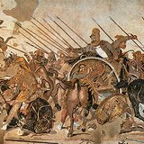 De Alexander Mozaïek (Pompeï, ca. 2de eeuw VC)