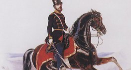 József Borsos: Officier de l'armée
