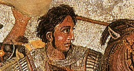 Alexandermosaik (Pompeji,2. Jh. v. Chr., Detail)