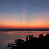 Coucher de soleil sur le Lac Balaton