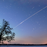 Path of the International Space Station and Space Shuttle Endeavour