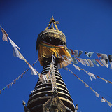 De koepel van de Kathesimbhu stupa